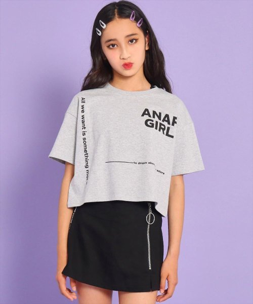 ANAP　GiRL(アナップガール)/ロゴクロップドTシャツ/img08