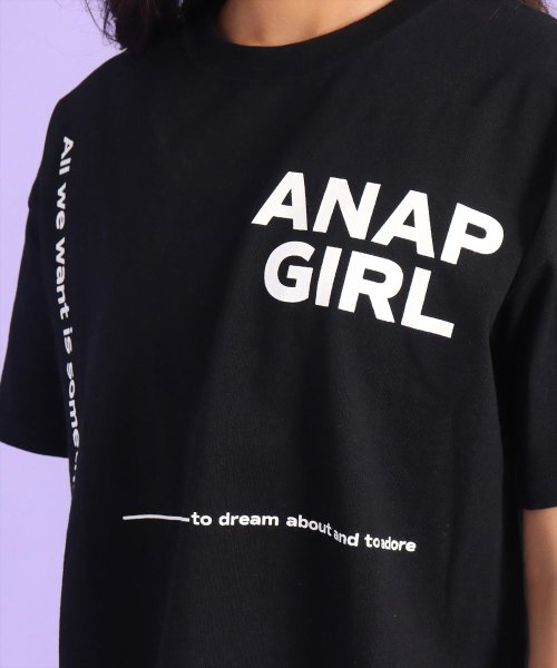 ANAP　GiRL(アナップガール)/ロゴクロップドTシャツ/img10