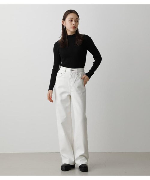 AZUL by moussy(アズールバイマウジー)/HIGH WAIST DENIM WIDE ３/img02