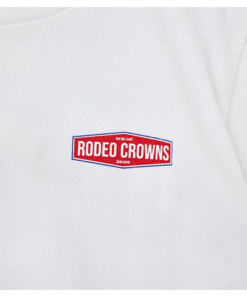 RODEO CROWNS WIDE BOWL(ロデオクラウンズワイドボウル)/キッズバックUSフラッグTシャツ/img04