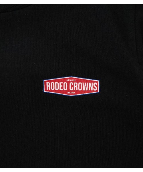 RODEO CROWNS WIDE BOWL(ロデオクラウンズワイドボウル)/キッズバックUSフラッグTシャツ/img11