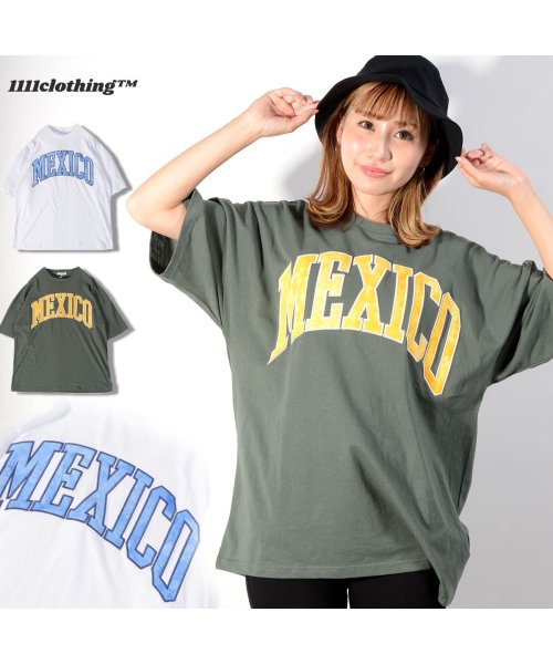 1111clothing(ワンフォークロージング)/◆タイダイ柄 カレッジロゴ ビッグTシャツ◆ tシャツ メンズ tシャツ レディース 半袖tシャツ 半袖 トップス ビッグt 綿100% ビッグシルエット 刺繍/img07