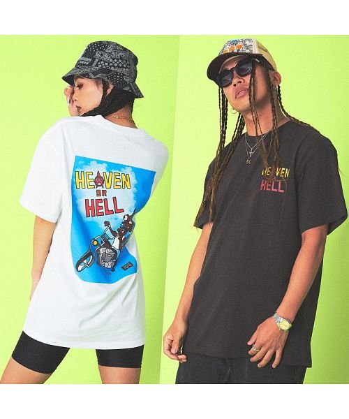 razz(ラズ)/RAZZIS バイクデビルプリントクルーネック半袖Tシャツ メンズ ラズ ブランド おしゃれ トップス カットソー/img01