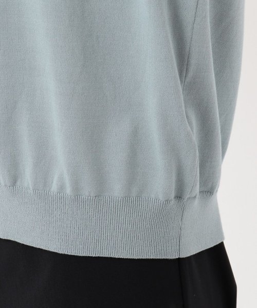 J.PRESS LADIES(J．プレス　レディス)/【UVカット・洗える】Functional Cotton Blend 袖レース ニット/img16