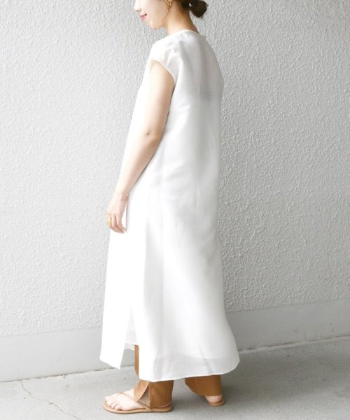 Ships Any シアー ピンタック ワンピース ウォッシャブル シップス エニィ ウィメンズ Ships Any Womens Magaseek