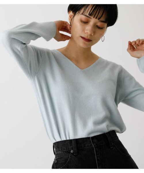 AZUL by moussy(アズールバイマウジー)/NUDIE 2WAY V／N KNIT ２/img38