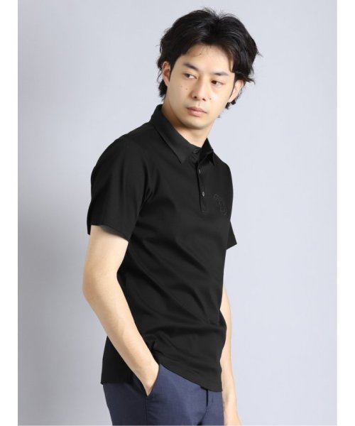 TAKA-Q(タカキュー)/刺繍 半袖ポロシャツ/img01