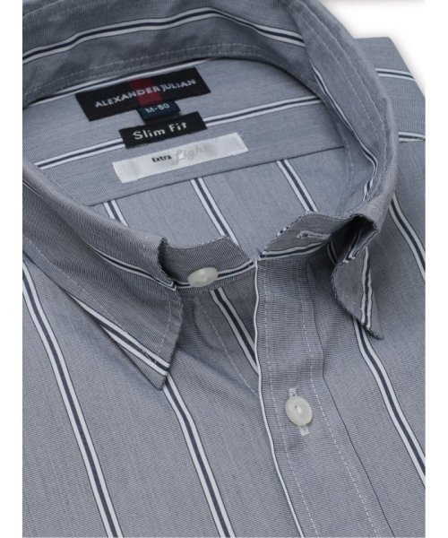 TAKA-Q(タカキュー)/軽量 スリムフィット レギュラーカラー 長袖 ワイシャツ/img01