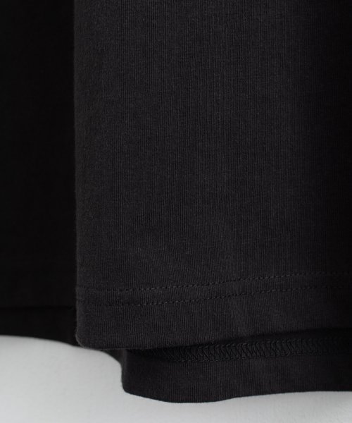 Rocky Monroe(ロッキーモンロー)/ビッグT 半袖 メンズ レディース ユニセックス Tシャツ カットソー カレッジロゴ 刺繍 プリント オーバーサイズ ゆったり ルーズ ボリューム袖 アメカジ /img43