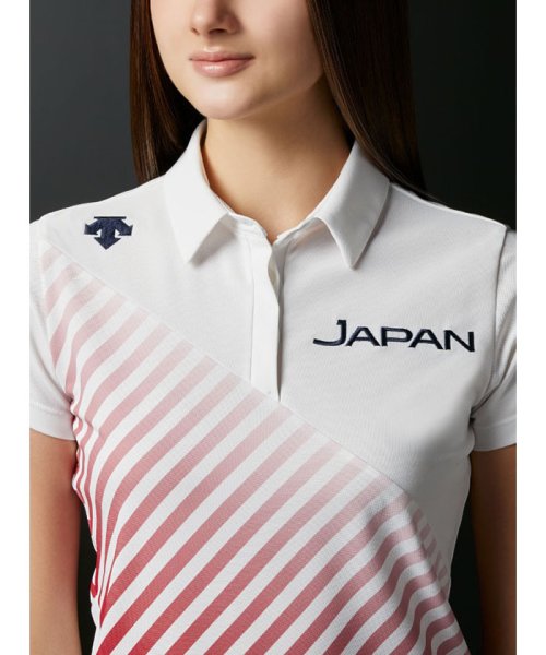 DESCENTE GOLF(デサントゴルフ)/【JAPAN NATIONAL TEAM レプリカモデル】ライジングプリントシャツ【アウトレット】/img02