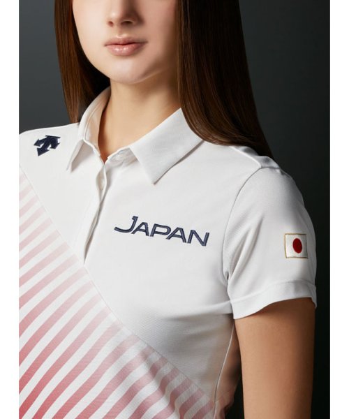 DESCENTE GOLF(デサントゴルフ)/【JAPAN NATIONAL TEAM レプリカモデル】ライジングプリントシャツ【アウトレット】/img04