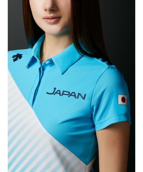 DESCENTE GOLF(デサントゴルフ)/【JAPAN NATIONAL TEAM レプリカモデル】ライジングプリントシャツ【アウトレット】/img07