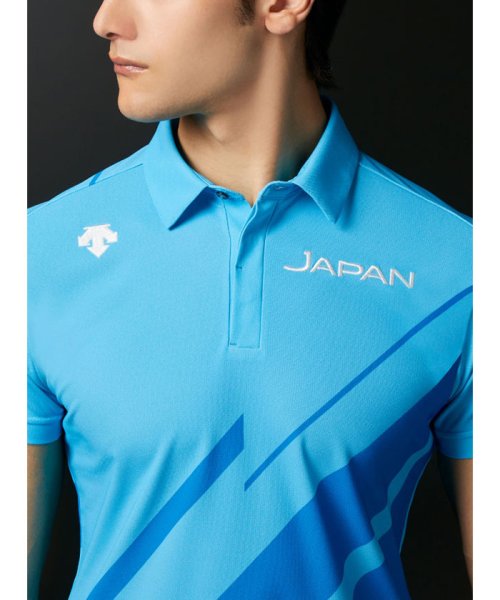 DESCENTE GOLF(デサントゴルフ)/【JAPAN NATIONAL TEAM レプリカモデル】ライジングプリントシャツ/img02