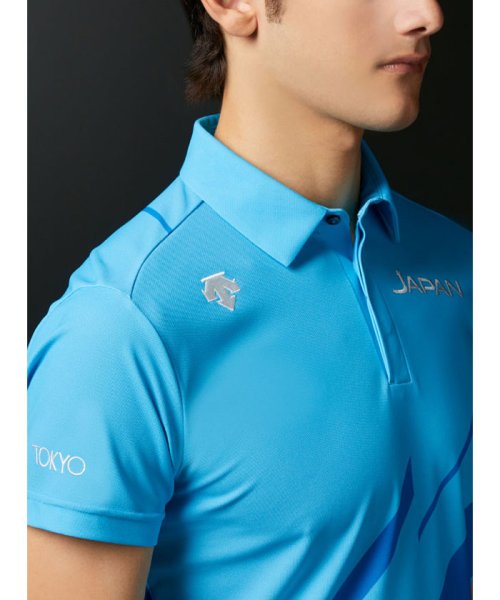 DESCENTE GOLF(デサントゴルフ)/【JAPAN NATIONAL TEAM レプリカモデル】ライジングプリントシャツ/img03