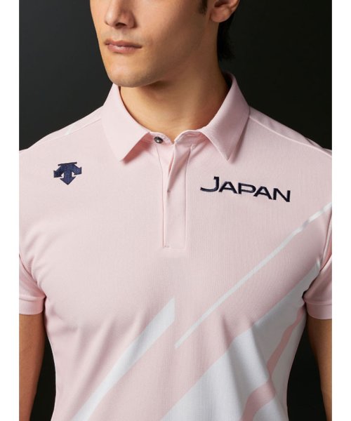 DESCENTE GOLF(デサントゴルフ)/【JAPAN NATIONAL TEAM レプリカモデル】ライジングプリントシャツ/img06