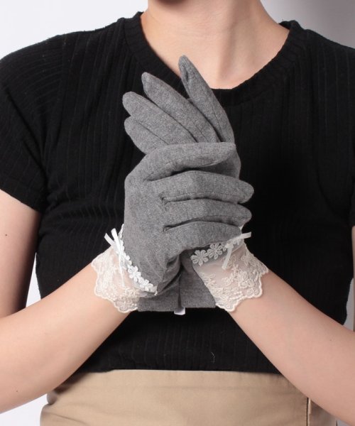 ホンキートンク(ホンキートンク)/レース手袋　（抗菌/UV対策/冷感、スマホ対応）/img04