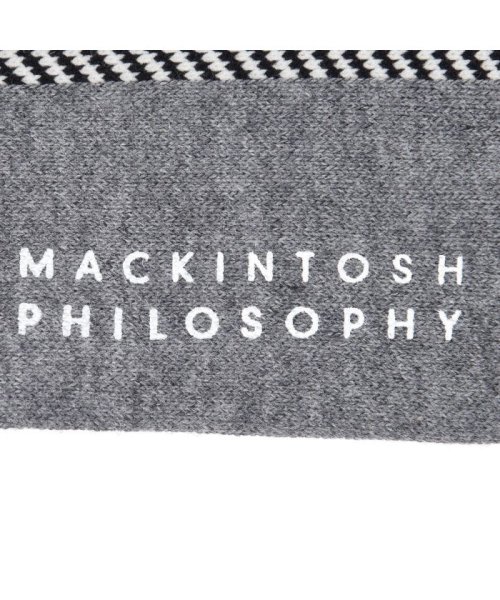 MACKINTOSH PHILOSOPHY(マッキントッシュフィロソフィー)/福助 公式 メンズ MACKINTOSH PHILOSOPHY (マッキントッシュフィロソフィー) サイドストライプ クルー丈 ソックス/img07