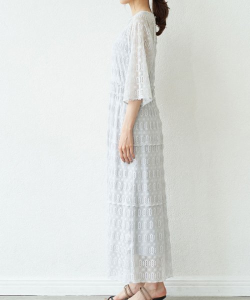 ROPE' PICNIC(ロペピクニック)/【一部店舗限定】【Mon E’toile/モンエトワール】ティアードレースDRESS/img13