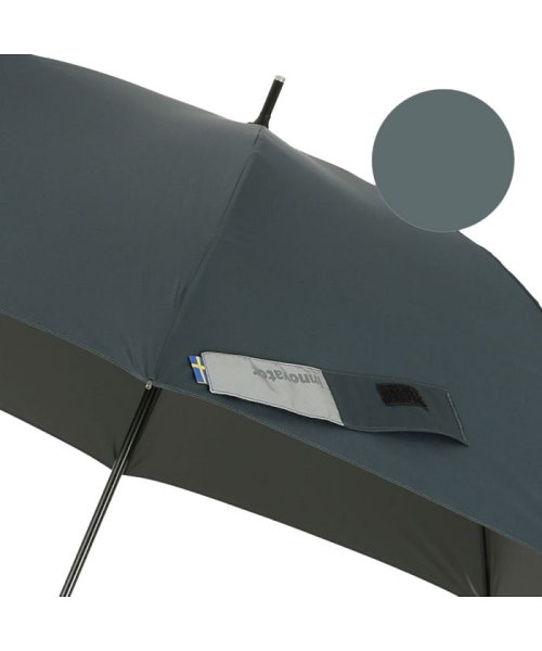 innovator(イノベーター)/イノベーター innovator 傘 長傘 軽量 晴雨兼用 メンズ レディース 雨傘 傘 雨具 65cm 無地 グラスファイバー骨 ワンタッチ ジャンプ傘 自動/img06