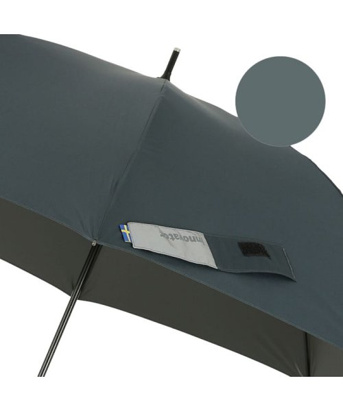 イノベーター innovator 傘 長傘 軽量 晴雨兼用 メンズ レディース 雨傘 傘 雨具 65cm 無地 グラスファイバー骨 ワンタッチ ジャンプ傘 自動