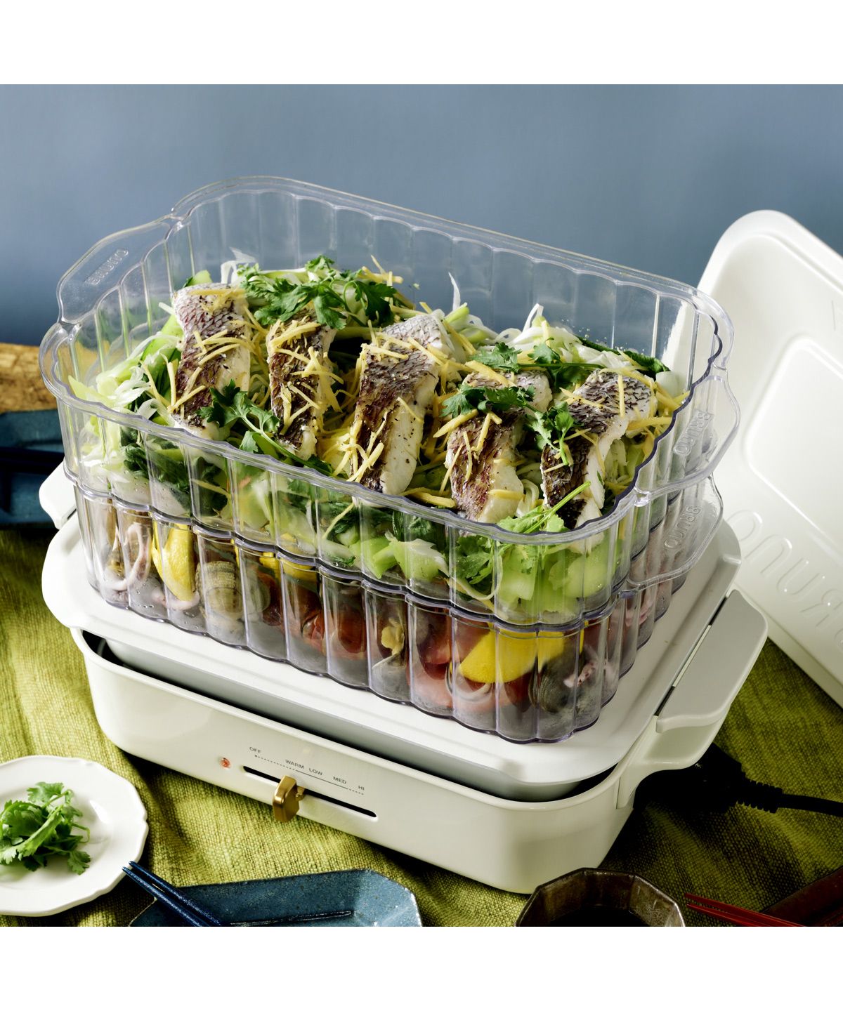 UCHICOOK スチームロースター ガスコンロ直置きホットプレート 【公式