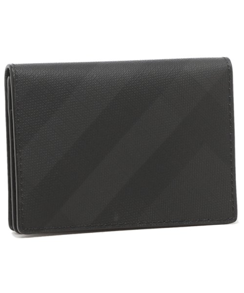 バーバリー 名刺入れ カードケース フリント ロンドンチェック グレー メンズ Burberry A5656 バーバリー Burberry Magaseek