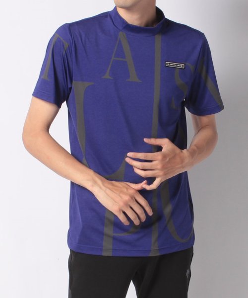 LANVIN SPORT(ランバン スポール)/【ECO】【サンスクリーン】ロゴグラフィックモックネックシャツ【アウトレット】/img05