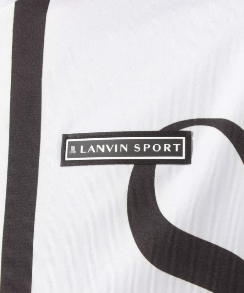 LANVIN SPORT(ランバン スポール)/【ECO】【サンスクリーン】ロゴグラフィックモックネックシャツ【アウトレット】/img04