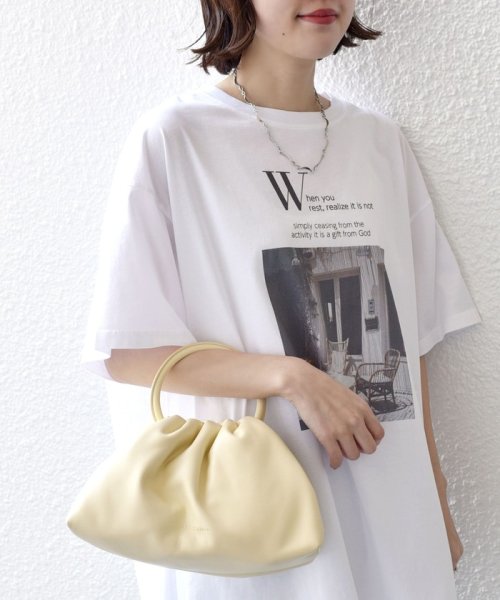 SHIPS WOMEN(シップス　ウィメン)/* オーガニックコットン フォト ショート スリーブ TEE 24SS ◇/img61