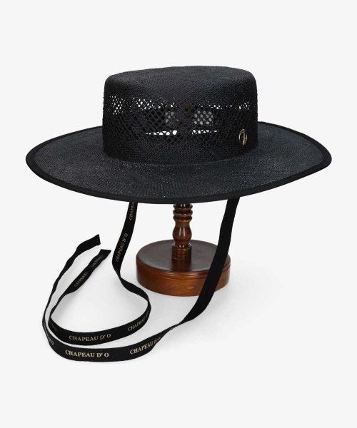 Chapeaud'O(Chapeaud’O)/【WEB限定】Chapeau d' O Lace Bao Boater hat/img01