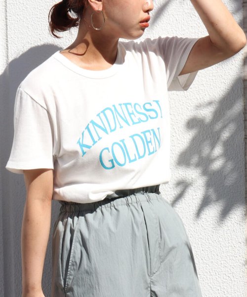 NOLLEY’S(ノーリーズ)/◇【WEB限定】KINDNESS IS GOLDEN.Tシャツ/img08