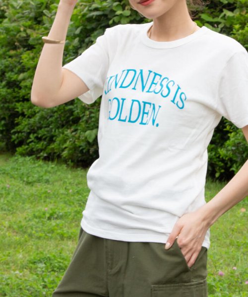 NOLLEY’S(ノーリーズ)/◇【WEB限定】KINDNESS IS GOLDEN.Tシャツ/img10