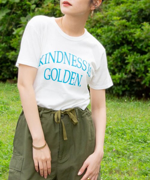 NOLLEY’S(ノーリーズ)/◇【WEB限定】KINDNESS IS GOLDEN.Tシャツ/img14