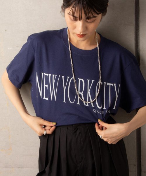 NOLLEY’S(ノーリーズ)/◇【WEB限定】NEW YORK CITY Tシャツ/img30
