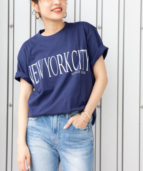 NOLLEY’S(ノーリーズ)/◇【WEB限定】NEW YORK CITY Tシャツ/img32