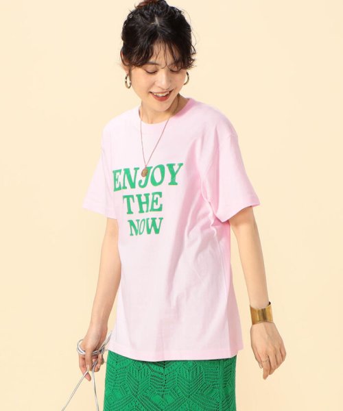 NOLLEY’S(ノーリーズ)/◇【WEB限定】ENJOY THE NOW Tシャツ/img02