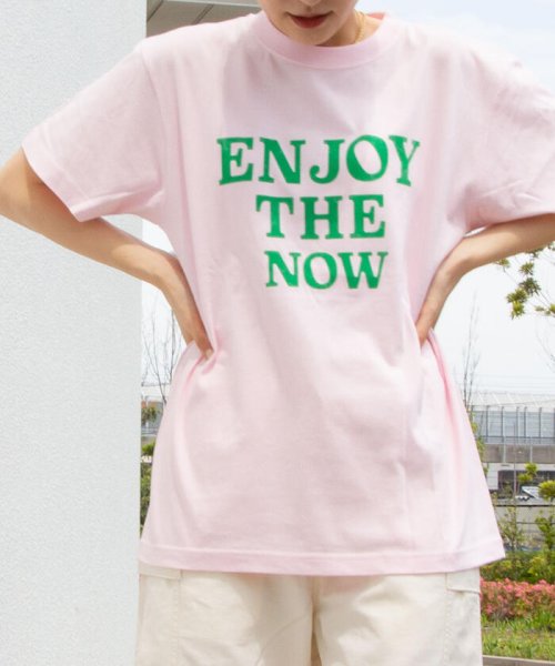 NOLLEY’S(ノーリーズ)/◇【WEB限定】ENJOY THE NOW Tシャツ/img06
