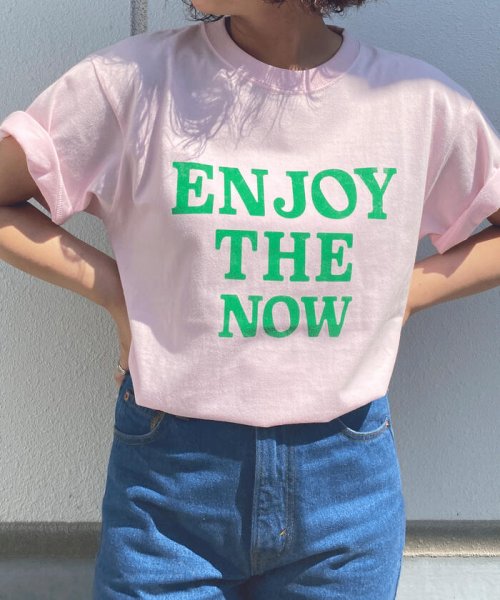 NOLLEY’S(ノーリーズ)/◇【WEB限定】ENJOY THE NOW Tシャツ/img09