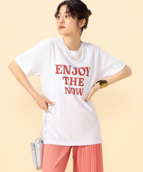 NOLLEY’S(ノーリーズ)/◇【WEB限定】ENJOY THE NOW Tシャツ/img11