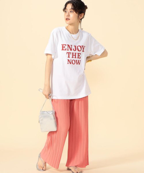 NOLLEY’S(ノーリーズ)/◇【WEB限定】ENJOY THE NOW Tシャツ/img13