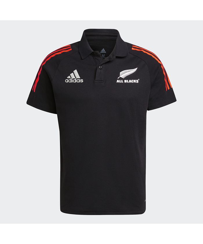 オールブラックス プライムブルー ラグビー ポロシャツ / All Blacks Primeblue Rugby Polo Shirt