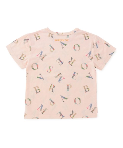 ROPE' PICNIC　KIDS(ロぺピクニックキッズ)/【KIDS】アルファベット総柄Tシャツ/img01