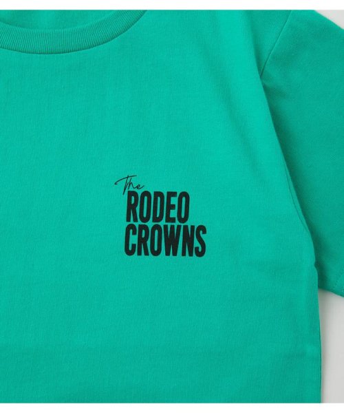 RODEO CROWNS WIDE BOWL(ロデオクラウンズワイドボウル)/キッズアウトドアパターンポケットTシャツ/img17