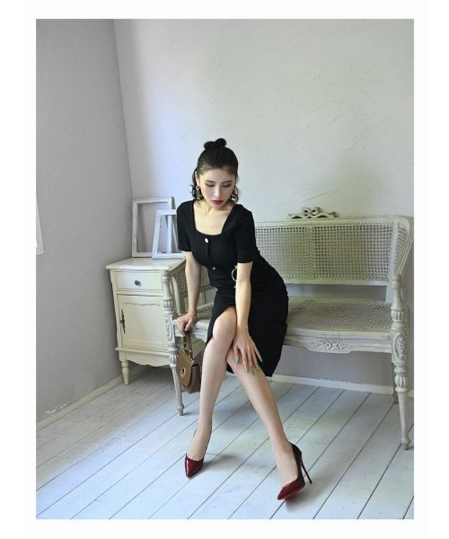 Rew-You(リューユ)/DaysPiece キャバドレス 韓国ドレス スカートセットアップ オルチャンドレス タイト/img04