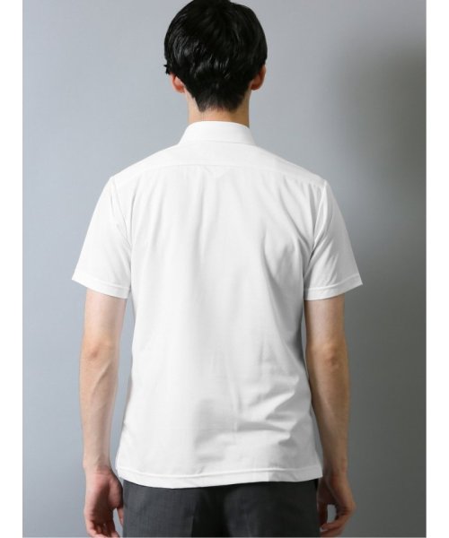 TAKA-Q(タカキュー)/Biz ドライネクスト/DRYNEXT エンボスチェック 半袖ポロシャツ/img02