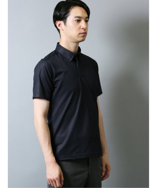 TAKA-Q(タカキュー)/Biz ドライネクスト/DRYNEXT エンボスチェック 半袖ポロシャツ/img18