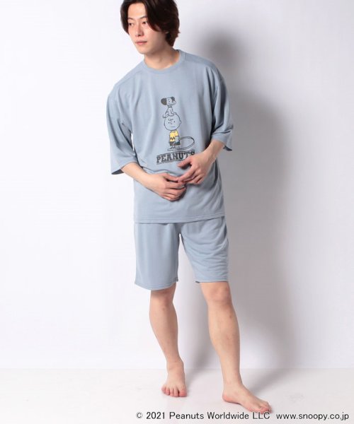 JEANS MATE(ジーンズメイト)/【PEANUTS】BIGTシャツ＆ショーツ　セットアップ  上下組/img11