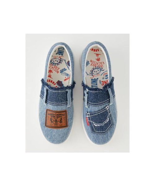 RODEO CROWNS WIDE BOWL(ロデオクラウンズワイドボウル)/0528 CROWN DENIM SLIP－ON/img02