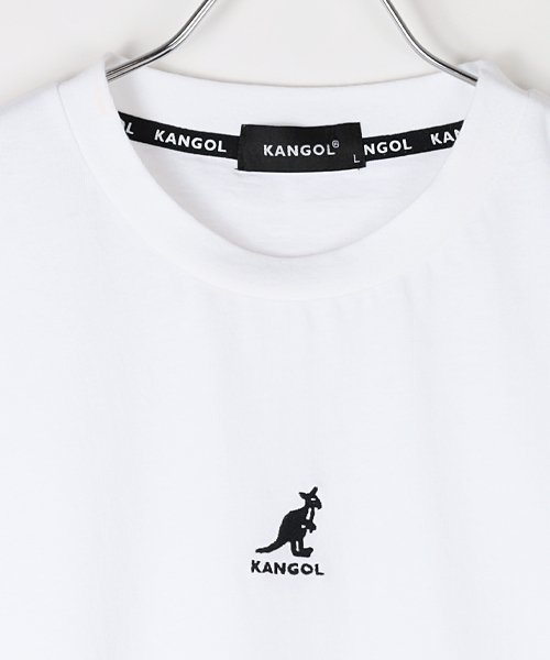 KANGOL(KANGOL)/【別注】【KANGOL】カンゴール ワンポイント 刺繍 半袖 Tシャツ/img01