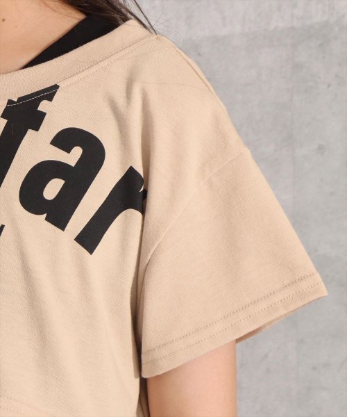 セール 35 Off ショート丈トップス ロングワンピースセット アナップガール Anap Girl Magaseek